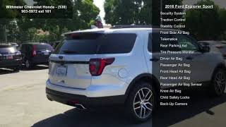 2016 Ford Explorer Sport