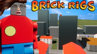 FUN LEGO ROCKET LAUNCHERS! LEGO EXPLOSION | Lets Play Brick Rigs Gameplay