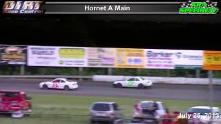 KRA Speedway 7 25 13 Hornet Feature Race