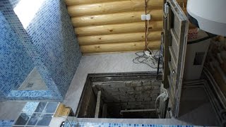 Люк в подвал доступ к водяному насосу в бассейне