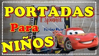 Portadas lindas para NIÑOS
