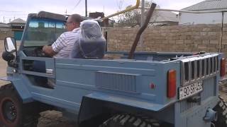 Первые ходовые испытания после капиталки ЛуАЗ