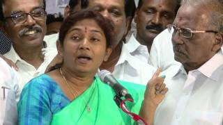Jayalalithaa சமாதியில் ஏற்பட்ட Vibration  என்னை OPS வீட்டிற்கு அழைத்துவந்து - ADMK MP Sathiyabama