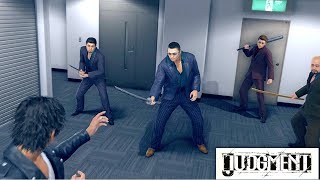 1v4 Boss Fight vs Onodera (HARD Difficulty) | Judgment