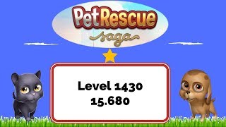 Pet Rescue Saga Level 1430 - No Boosters