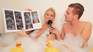 Aurélie Van Daelen révèle sa grossesse dans le bain de Jeremstar - INTERVIEW