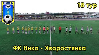 ФК Ника - Хворостянка 18 тур чемпионата Самарской области по футболу