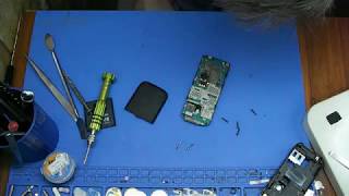 Nokia 6233 не включается (оторвана кнопка включения)