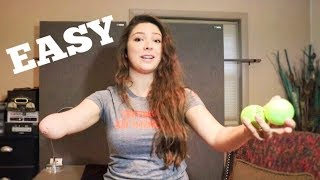 HOW TO JUGGLE ONE HANDED