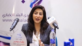 صدى البلد |  وفاء عامر: اتمنى ان يكون ابنى فى أخلاق محمد رمضان