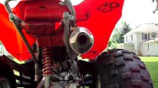 2007 Honda trx250ex With Yoshimura Exhaust System.