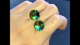 Серьги Swarovski "Блуа"  www.eloiza.net