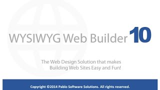 Создание сайтов в программе Web Builder 10 (Урок 5 - тени для текстов)