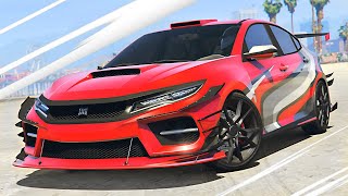NEW $2,000,000 *HONDA CIVIC TYPE R* in GTA 5! (NEW DLC)