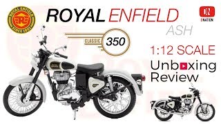 Unboxing Royal Enfield Classic 350 - 1:12 Scale Diecast Motorcycle by Maisto - Dnation