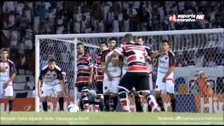 Copa do Nordeste 2014: Santa Cruz 3x0 Guarany (Narração Carlos Eduardo) 15/02/2014