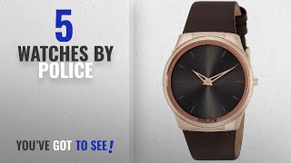 Top 10 Police Watches [2018]: Police Analog Black Dial Men's Watch-PL13816JSR61J