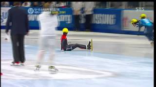 12/13 Short track world cup1 Ladies' 1500m final(심석희,조해리)