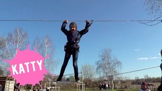 "Ура, Каникулы!" Как Катя Провела Каникулы В Ренджерском Лагере | Hello Katty