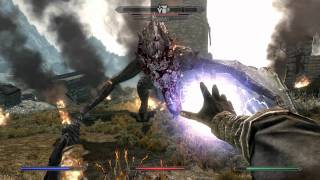 Skyrim - My First Dragon Kill