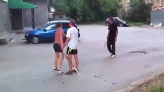 Не рассчитала силы И убил Нокаутировал Женщину топ ударов