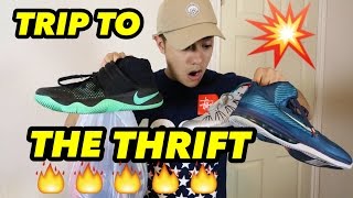MAJOR SNEAKER HEAT FINDS IN AUSTIN!! TRIP TO THE THRIFT!!