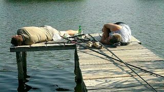 ? СМЕШНЫЕ ПРИКОЛЫ НА РЫБАЛКЕ 2019! | нереальная ржака и море смеха! #1 ?