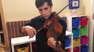 Técnicas para violino mudança de posição