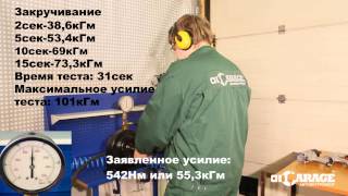 Тест пневматического гайковерта Jonnesway JAI-1044