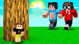 Minecraft HIDE AND SEEK.. But EVERYBODY Is SMALL!