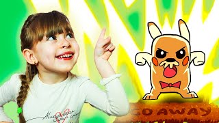Смеемся и дразним бобра в мультяшной игре Do not disturb. Детский летсплей с Евой Супер плей