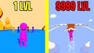 Fall Race 3D ALL LEVELS! NEW GAME FALL RACE 3D WORLD RECORD!