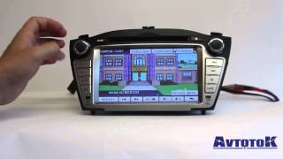 Штатная магнитола для HYUNDAI IX35 GPS+ 3G Интернет производства Chtechi