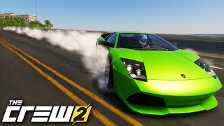 THE CREW 2 - NOVA LAMBORGHINI DE DRIFT!!! SÓ PIPOCO
