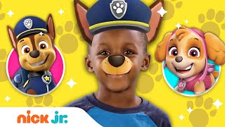 PAW Patrol Junior Dress Up w/ Marshall, Chase, Skye, Rubble, Tracker & Everest ? Ep. 2 | Nick Jr.