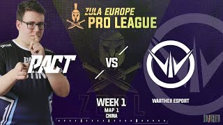 ACTINA PACT vs WARTHOX ESPORT | Map 1 | ZEPL 2019 Summer Split - Week 1