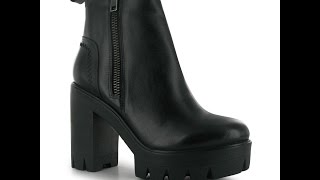 Обзор Ботинки женские Firetrap Zip Platform Boots
