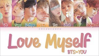 BTS (방탄소년단) — 'Answer : Love Myself' (8 Members ver.) (Color Coded Lyrics Han|Rom|Eng)