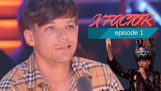 LOUIS TOMLINSON AT THE X FACTOR | All moments week 1