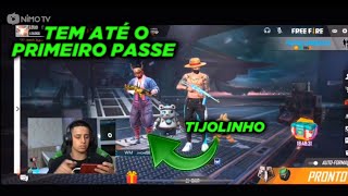 TIJOLINHO E CORINGA JOGANDO FREE FIRE