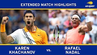 Karen Khachanov vs Rafael Nadal Extended Highlights | US Open 2018 R3