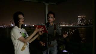 西九龍夜景  Michelle -- Sunny -- 西九龍文化中心 180825N