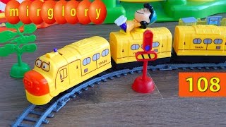 Машинки мультики - Поезд - Город машинок 108 серия Развивающие мультфильмы для детей mirglory
