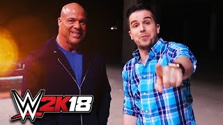 WWE 2K18 - KURT ANGLE INTERVIEW!!