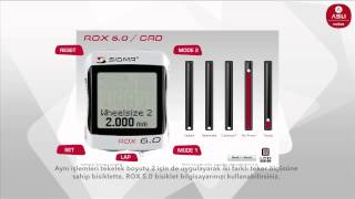 Sigma Sport ROX 6.0 CAD AYARLAR (Türkçe Altyazılı)
