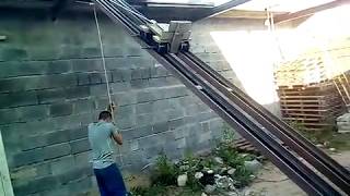 как поднимать весело блоки 40 кг))