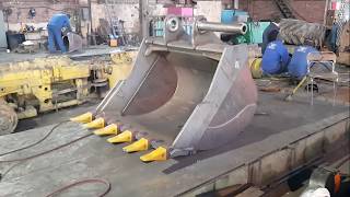 JCB ковш (1.7 м3) от ЗАВОДА КОВШЕЙ / JCB 1.7 m3 Excavator bucket. BUCKET-FACTORY.RU