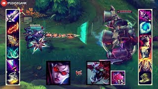 VAYNE vs CHO'GATH FULL BUILD FIGHT! & 18 LEVEL | 1V1!