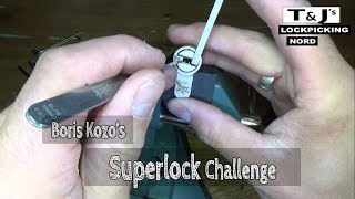 (64) Picking - Boris' Superlock Challenge Schloß
