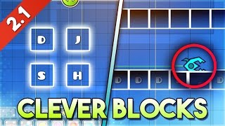 TUTORIAL EDITOR: Los "Clever Blocks" (Bloques inteligentes) de Geometry Dash 2.1 | GuitarHeroStyles